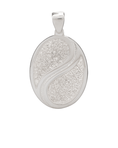 Swirl Print Keepsake Pendants